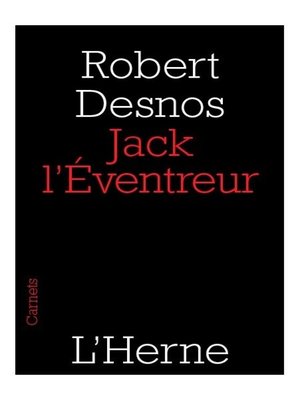 cover image of Jack l'Éventreur